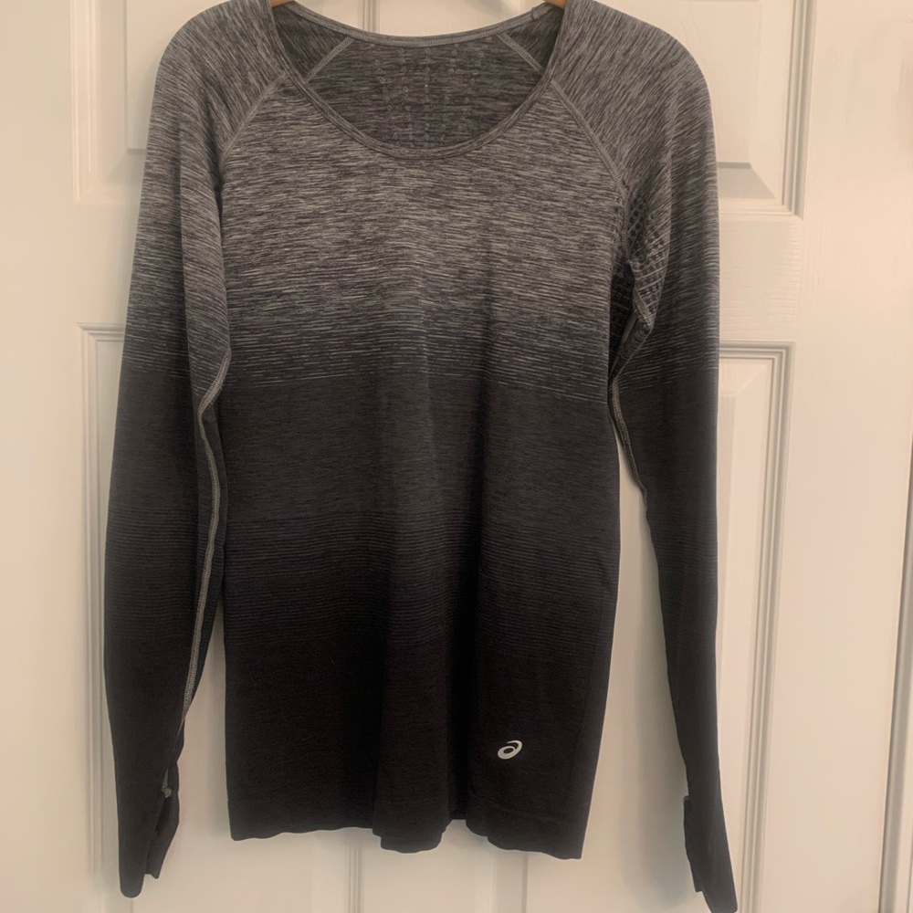 ASICS Ombré Long Sleeve Shirt